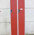 locker met 2 deuren / 2 stuks