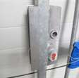 Hekwerk  loop poort h1460xb1550mm incl. slot met klink 4