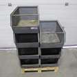 Magazijn magazijnbakken van metaal / 7 stuks 4