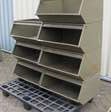 Magazijn magazijnbakken van metaal / 7 stuks 3