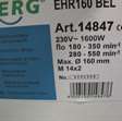 Elektrisch gereedschap mixer berg EHR160BEL  1600w Ø160 5