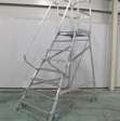 ladder - trap - steiger Nieuwe mobiele platformtrap, patformhoogte 1900 mm. 1