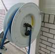 Werkplaats toebehoren Nederman waterslang haspel, inclusief ca. 20 meter slang en spuit 2