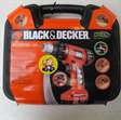 Elektrisch gereedschap Nieuwe Black&Decker 12V accuboormachine , 2 accu's + magneetbits 1