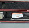 Meetgereedschap Nieuwe Starrett DK147 krukasmeter 61 - 458 mm, met meetklok in houten opbergdoos 1