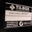 Bedrijfswagen inrichting onderbouw kist voor palletwagen vervoer voor onder een vrachtwagen Tilbox NIEUW 15