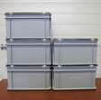 opslag bakken Engels 5 stuks  / h22 x 30 x 40cm 