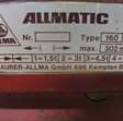 (Opspan)klemmen opspanklem Allmatic type 160 3