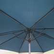 Tuin accessoire parasol Ø 300cm 2 ribben gebroken NIEUW 2
