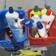 kantine/kantoor poetskar met diverse inhoud 4