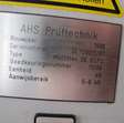 Meetgereedschap remmentestbank AHS pruftechnik 7