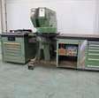 knip / pons / knabbel machine Rhodes ponsnibbelmachine met 10-voudige carrousel, aan/afvoertafels met gereedschapladen en veel (pons)gereedschap 1