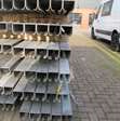 Hekwerk en toebehoren rolpoort rails L9310mm / 5 stuks 8