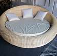 Tuin meubilair lounge bank/bed handgemaakt van rotan NIEUW 1