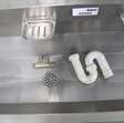 Overigen rvs wasbak lengte 2400mm met 4 kranen en chiffon en thermostaat 3