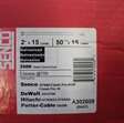 Diversen schietspijkers Senco 50mm / 19 dozen a 5 blisters 5