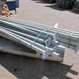 staanders met voetplaat L2300x60x40mm / 12 stuks
