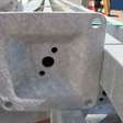 Hekwerk en toebehoren staanders met voetplaat L3000x60x40mm / 9 stuks 4