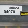 Toebehoren Stanley assortimentdoos inclusief RVS verbindingsmateriaal (bouten-moeren-ringen) 3