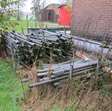 Diversen steigermateriaal voor ongeveer 5 woonhuizen / zie omschrijving / marge 11