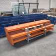 Magazijnstelling pallet stelling / 6 staanders en 20 liggers met legborden 2