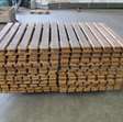 Magazijnstelling pallet stelling / 6 staanders en 20 liggers met legborden 6