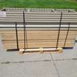 Magazijnstelling stelling rek Overtoom 9 staanders en 25 legborden / 16 meter lengte 6