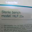Overig sterile bench Blokland HLF22a 6