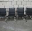 kantine/kantoor stoelen 4 stuks / leder 1