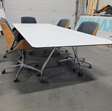 kantine/kantoor tafel 120x300cm incl. 5 stoelen 4