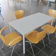 kantine/kantoor tafel met vijf stoelen 1