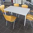 kantine/kantoor tafel met vijf stoelen 2