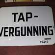 tap vergunning / h23 x 33cm / origineel