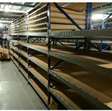 Magazijnstelling verdiepingsvloer entresolvloer met verdieping en trap van metaal ±14x26mtr 5