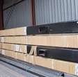 Buis / profiel vierkante buisprofielen constructie met voetplaat 5440 kg 400,0x400,0x12,50 lengte 8,600mm 1