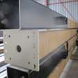Buis / profiel vierkante buisprofielen constructie met voetplaat 5440 kg 400,0x400,0x12,50 lengte 8,600mm 3