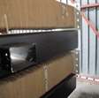 Buis / profiel vierkante buisprofielen constructie met voetplaat 5440 kg 400,0x400,0x12,50 lengte 8,600mm 5