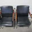 kantine/kantoor vintage design stoelen / 5 stuks 7