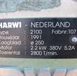 Zaagmachine wandzaag Harwi 2100 (gevallen tijdens transport) 8