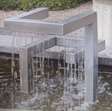 Tuin accessoire waterornament RVS  3