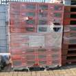 Kunststof pallets zware kunststof pallets 20 stuks / 80x60x16cm gesloten dek 2