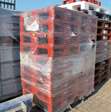 zware kunststof pallets 20 stuks / 80x60x16cm gesloten dek