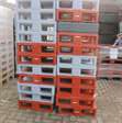 Kunststof pallets zware kunststof pallets  80x60x16cm 18 stuks / gesloten dek 2