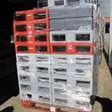Kunststof pallets zware kunststof pallets  80x60x16cm 20 stuks / gesloten dek 1