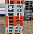 zware kunststof pallets  80x60x16cm 19 stuks / gesloten dek 