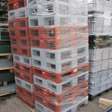 Kunststof pallets zware kunststof pallets  80x60x16cm 23 stuks / gesloten dek 1