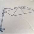 Tuin meubilair zweef parasol - draaibaar - ecru 4